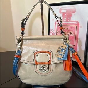 Coach Willis Special Edition Legacy Colorblock Leather 70thAnniversary B…